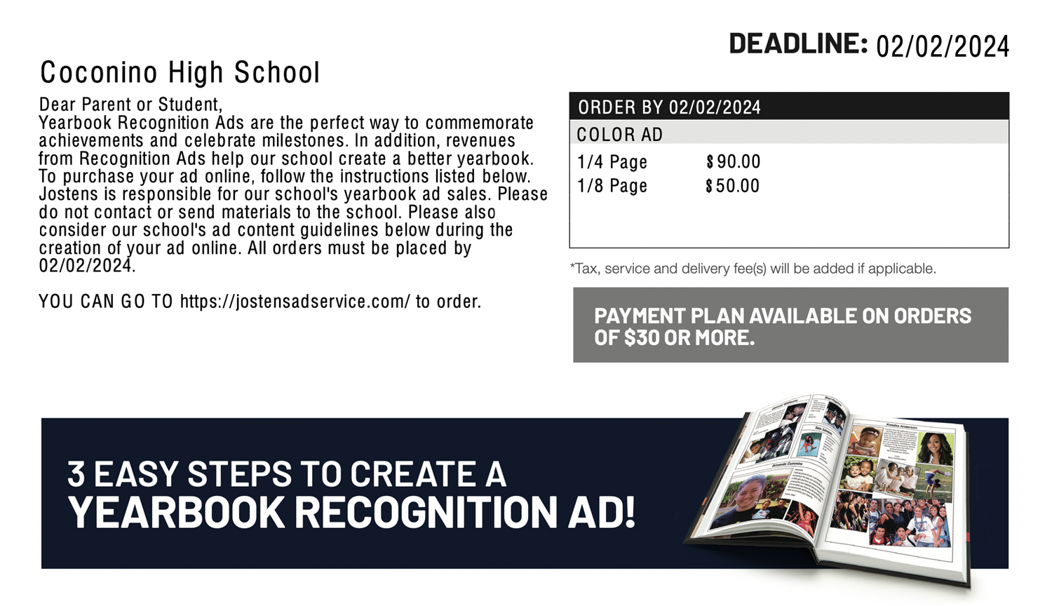 Order a Senior Ad